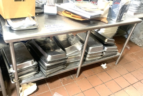30x72" Work Table