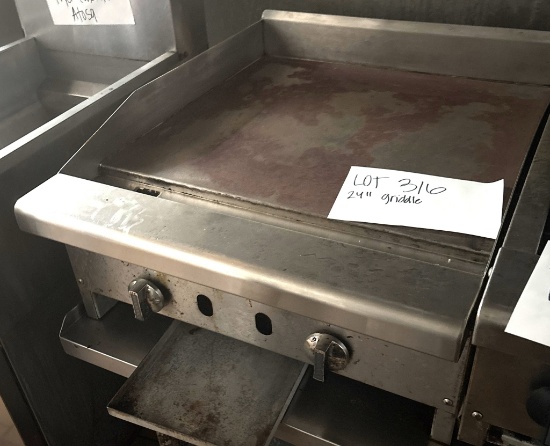 24" Griddle