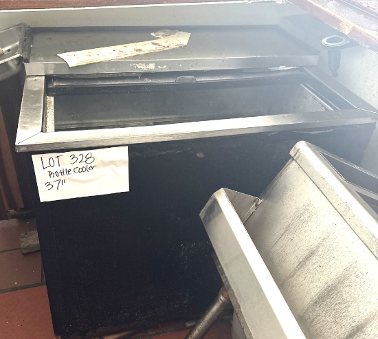 37" Backbar Bottle Cooler