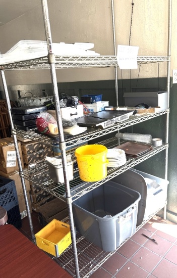 Utility Rack w/ Content