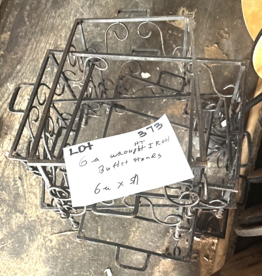 Wrought Iron Buffet Stands