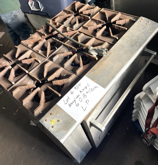 6 Buerner Range w' Oven
