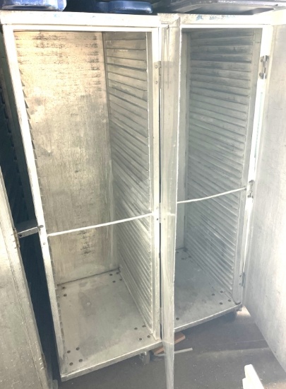 27x70x27" D Enclosed Pan Racks
