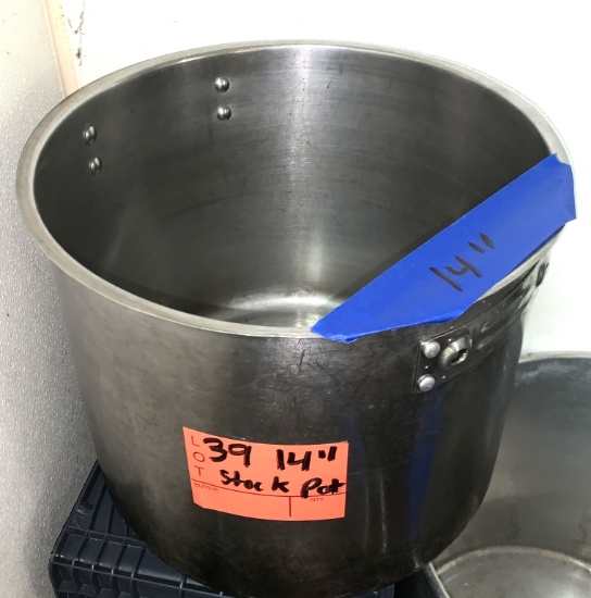 14" Round Stock Pot