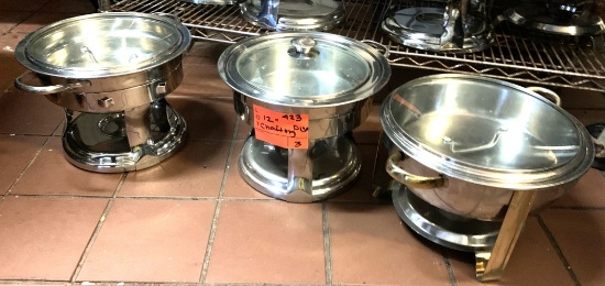 12" Round Chafing Dishes