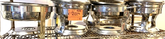 12" Round Chafing Dishes