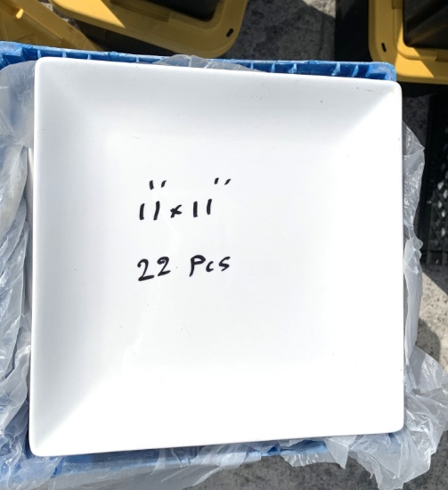 11x11:" Square Plates