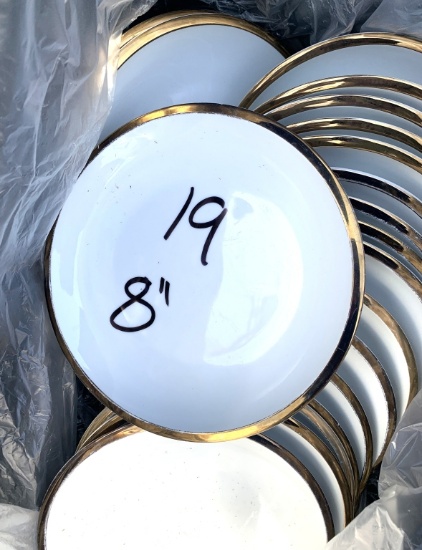 8" Round Plates