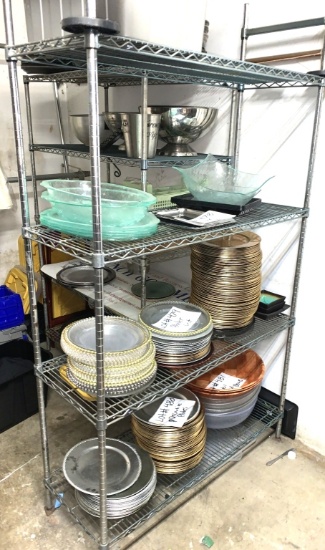 18x48x87" H Utility Rack