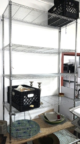 18x48x72" H Utility Rack