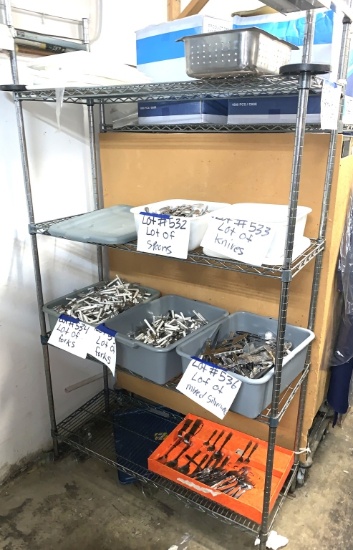 18x48x87" H Utility Rack