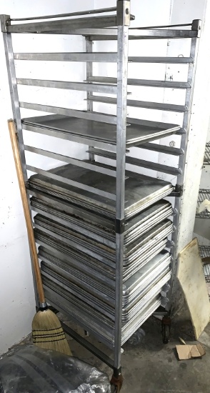 Full Size Sheet Pan Cart