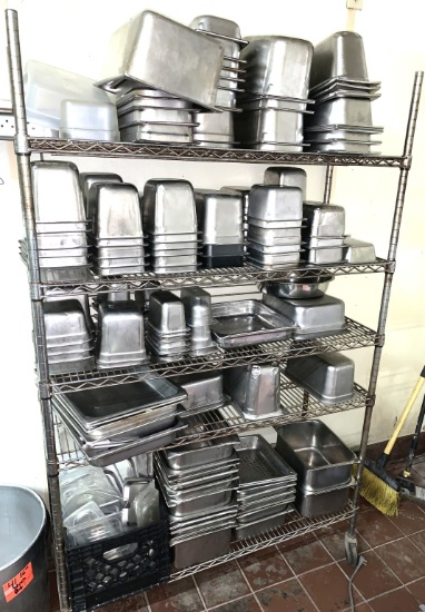 Food Pans w/ Rack