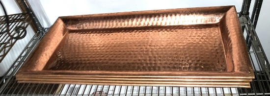 14x28" Copper Rectangular Platters