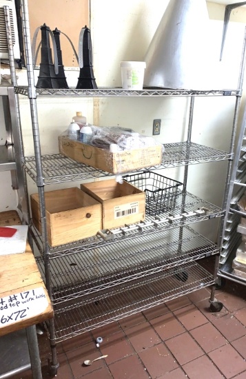 18x48x77" Utility Rack w/ Casters