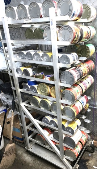Can Rack w/ Casters