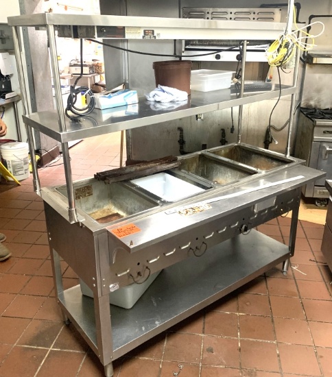 30x58" Steam Table