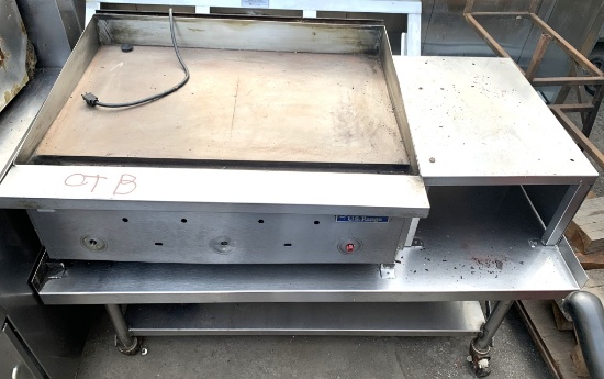 36" Griddle w/ 56" Equipment Stand