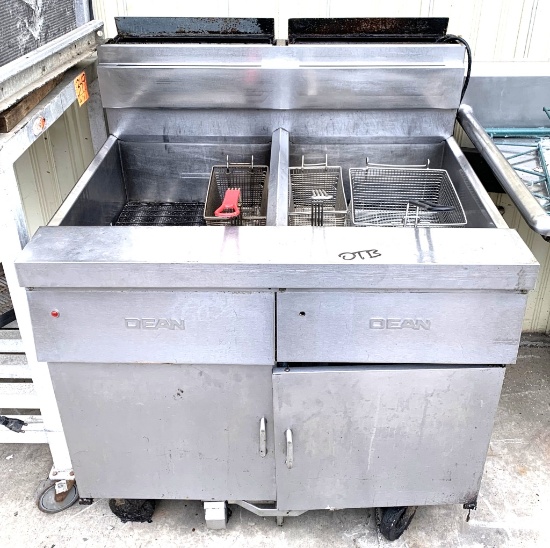 30" Double Deep Fryer