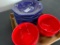 Blue + Red Dishes