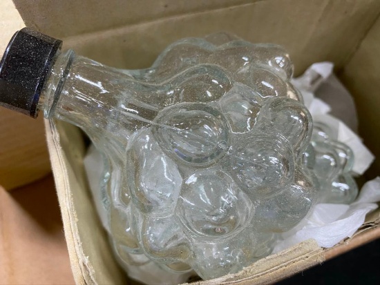 7 Grape Glass Bottles