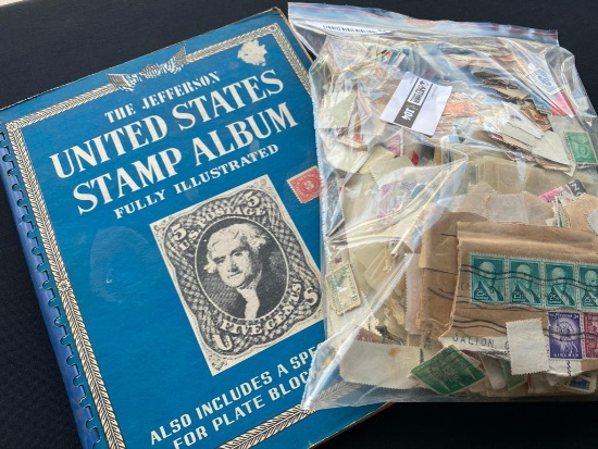 Stamp Album and Collection