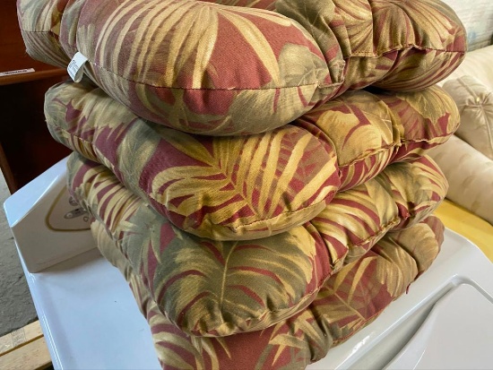4 Outdoor Seat Cushions