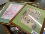 2 Pieces Framed Art