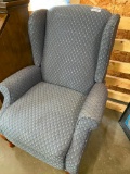 Blue Upholstered Chair