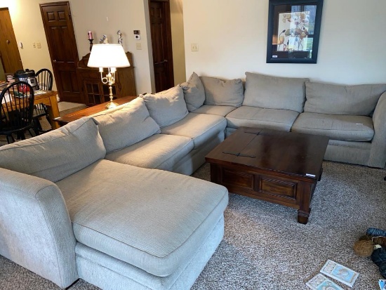 Sealy Large Upholstered Sectional