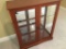 2 Door Wood And Glass Cabinet