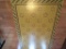 18th Century Connection Folk Art StyleVinyl Area Rug.