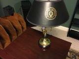 Ohio State Black and Brass Desk Lamp