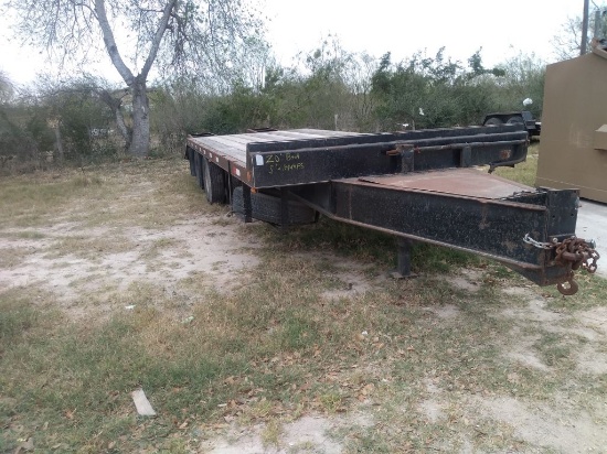 2000 JROD TANDUM DUAL FLATBED TRAILER