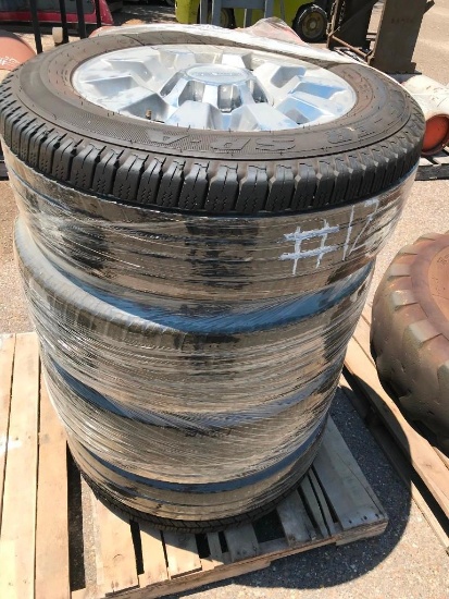 4 Denali Wheels & Tires Wrangler SRA LT 265-60R-20