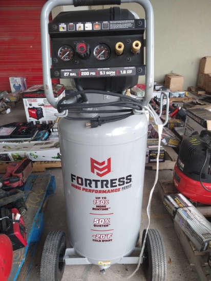 Fortress 1.6 HP 27 Gallon 200 PSI Air Compressor