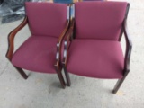 2 Scarlet Chairs