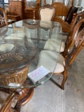 Glass Top Kitchen Table With 6 Chairs