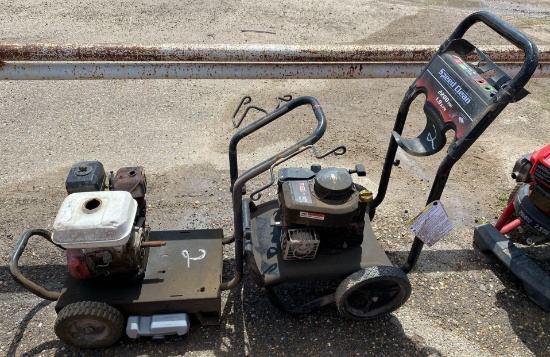 (2) Pressure Washers