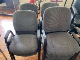 (9) Gray Chairs