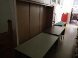 Large Book Case & (2) Large Tables