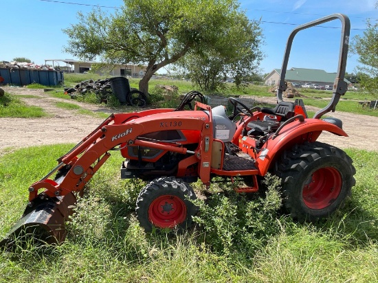 Kioti KL130 with Front Loader Attachment