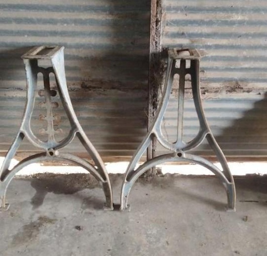 Cast Iron Table Stands
