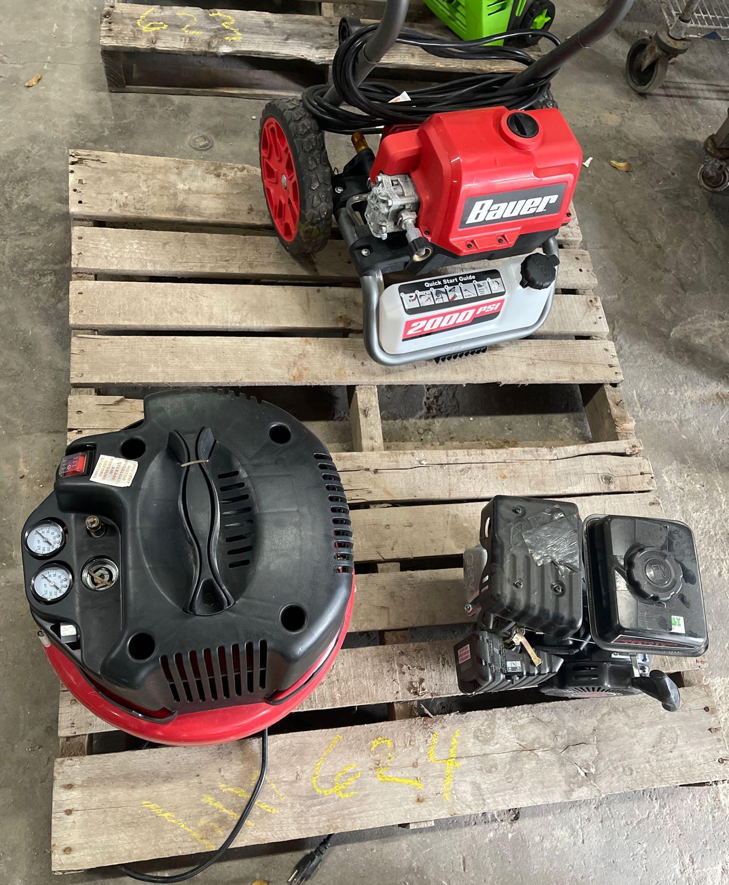 Bauer 2000 PSI Pressure Washer Central Pneumatic Proxibid