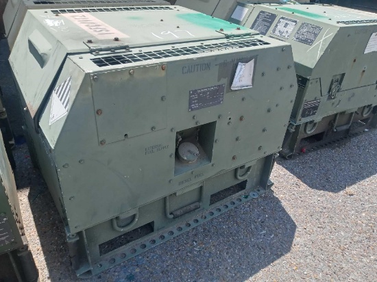 2001 Military Grade Diesel - Otan Generator MEP831A