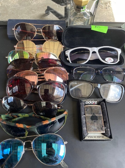 Variety Of Sunglasses/ Cologne