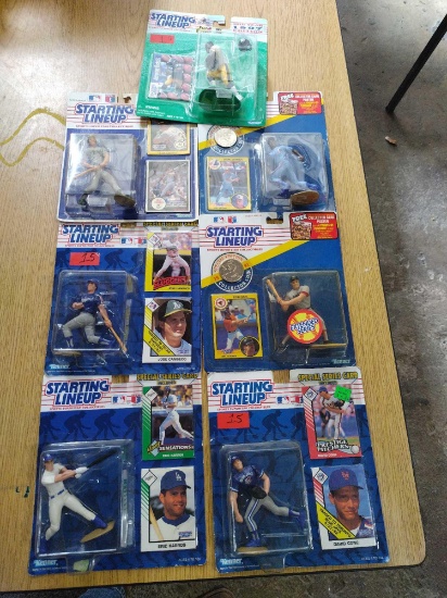 Starting Line up Special Series Figures w/ Cards