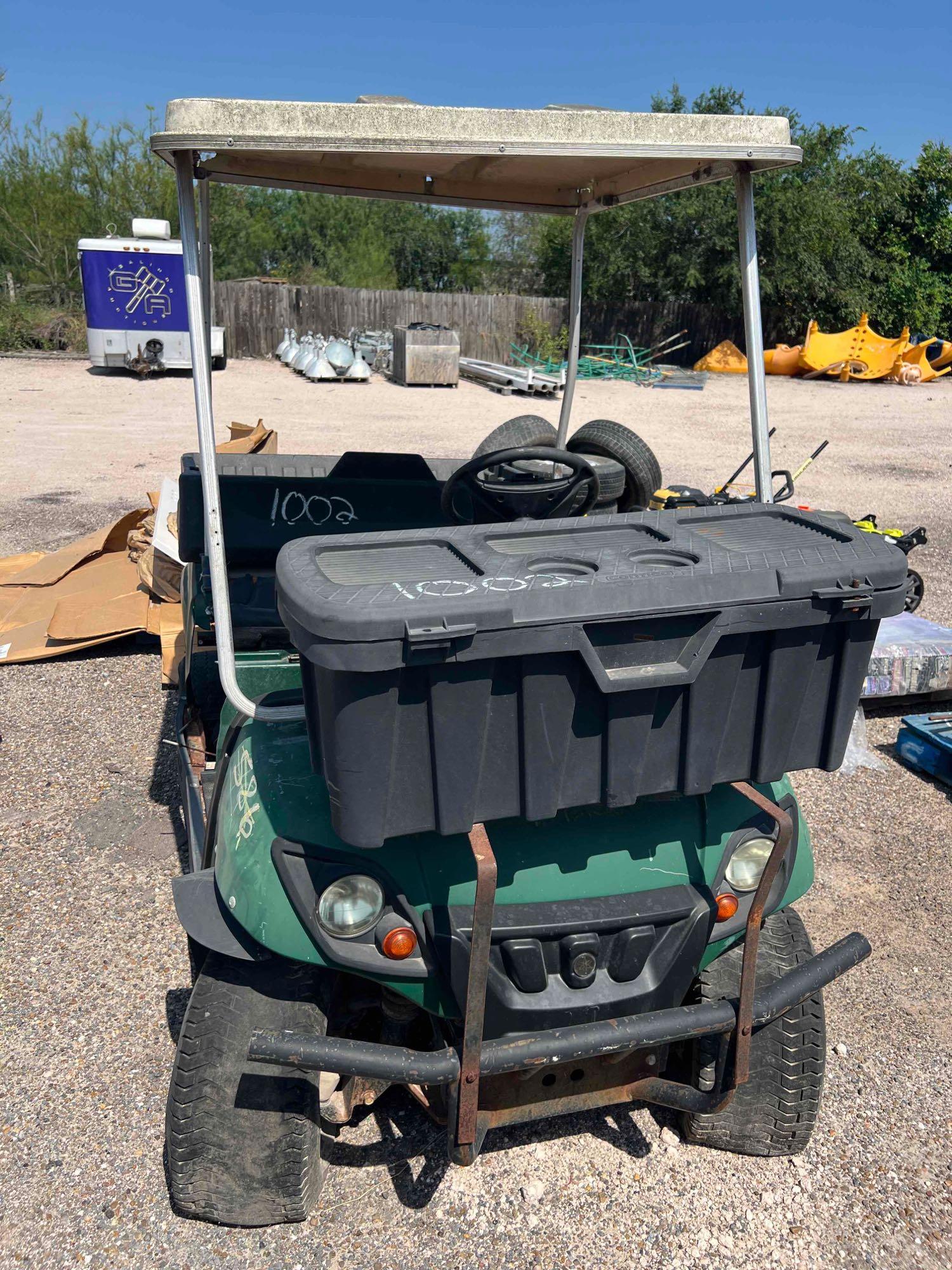 Yamaha Golf Cart & Tool Box