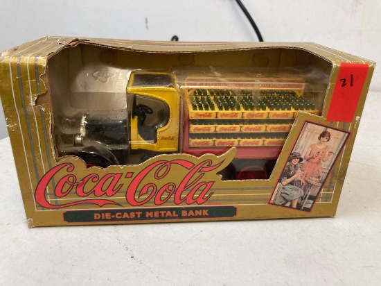 Coca-Cola Die Cast Metal Bank