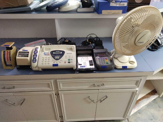 Fan, Fax, Time Recorder, Card Reader
